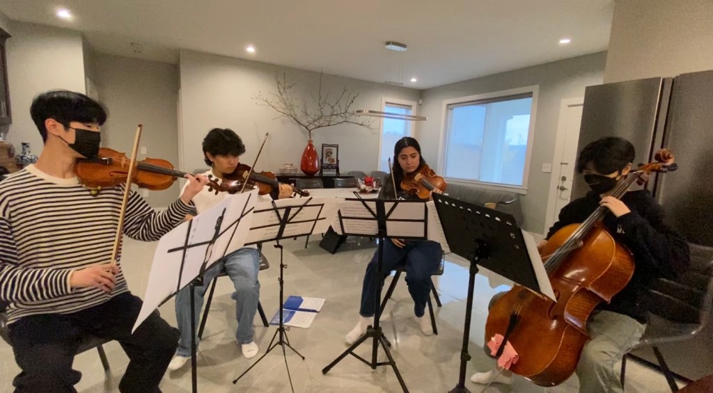Last Rehearsal of Kevin’s String&nbsp;Quartet